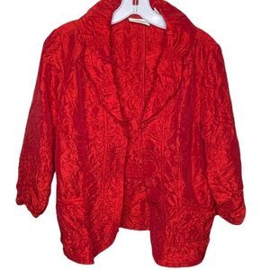 Chico's Red‎ Jacket